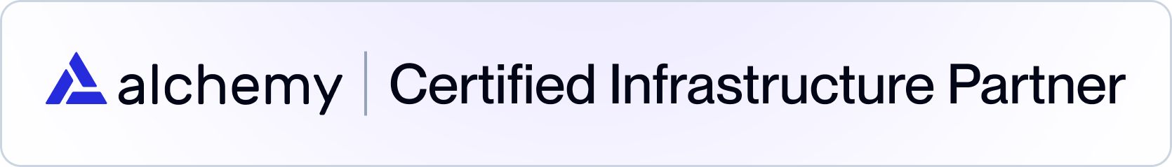 Alchemy Certified Infrastructure Partner
